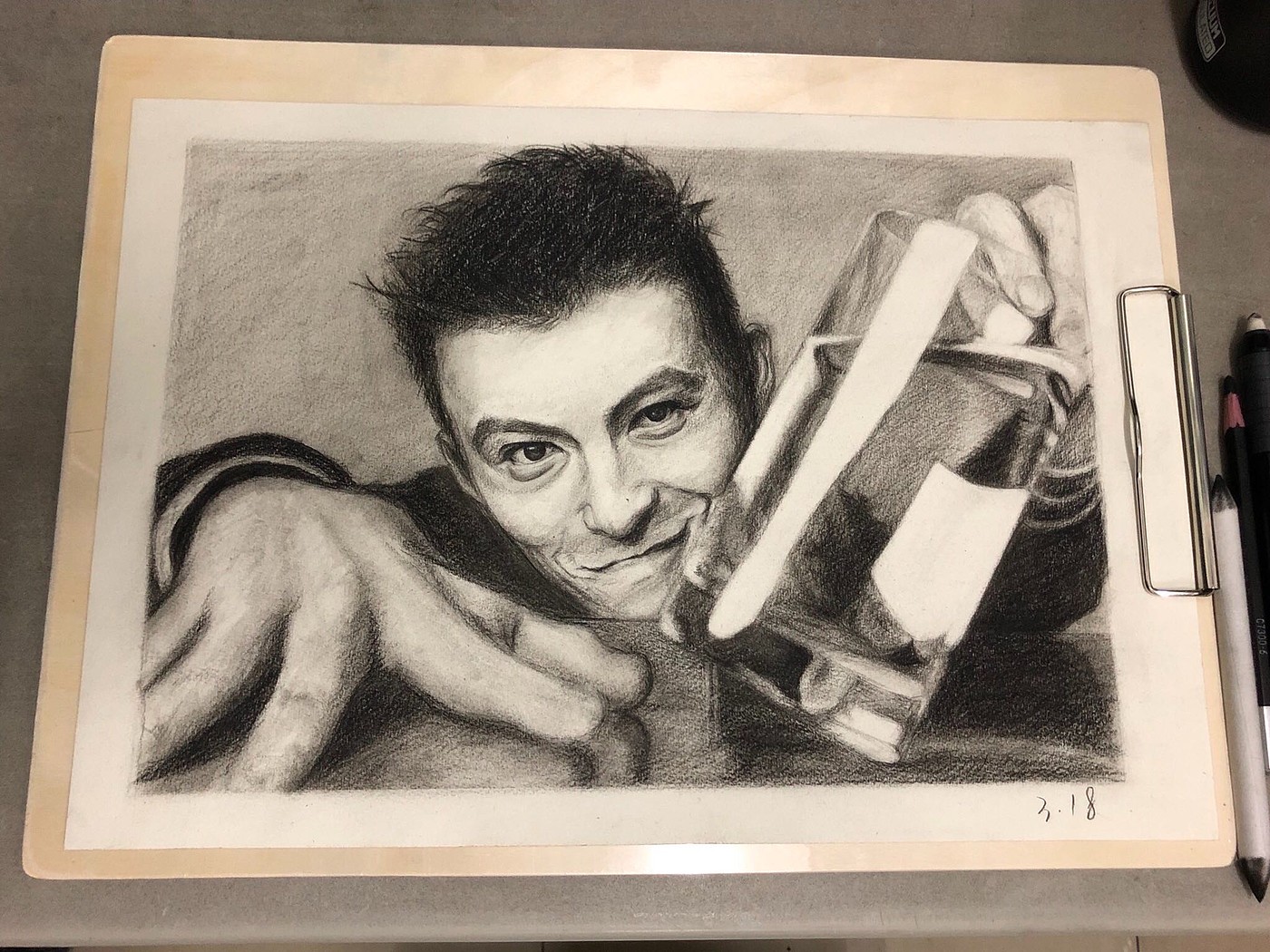 Hand drawn，