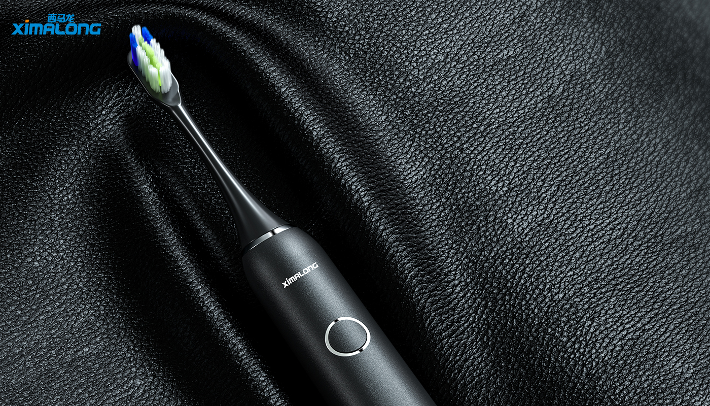 Electric toothbrush，toothbrush，Cimalong，Modeling and rendering，