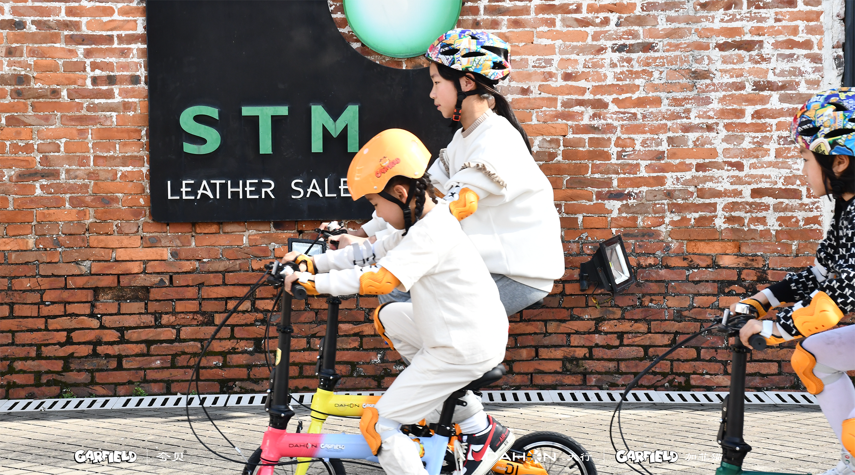 Folding bicycle，Dahang DAHON，Garfield GARFIELD，Cross-age，outdoors，Parent-child tour，