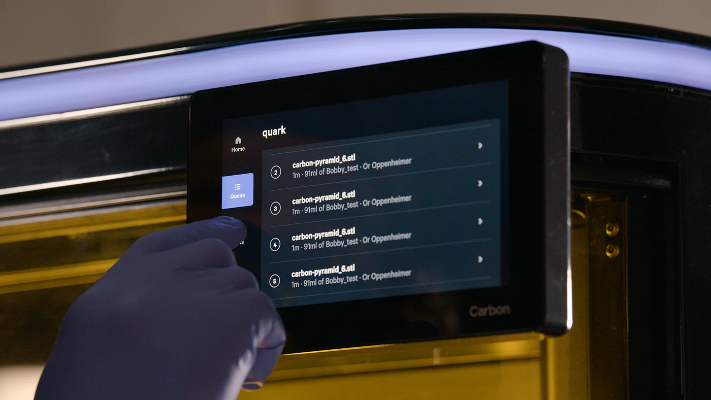 Light curing 3D printing，Carbon3D，3D printer，Continuous liquid level forming，CDLP，DLP，