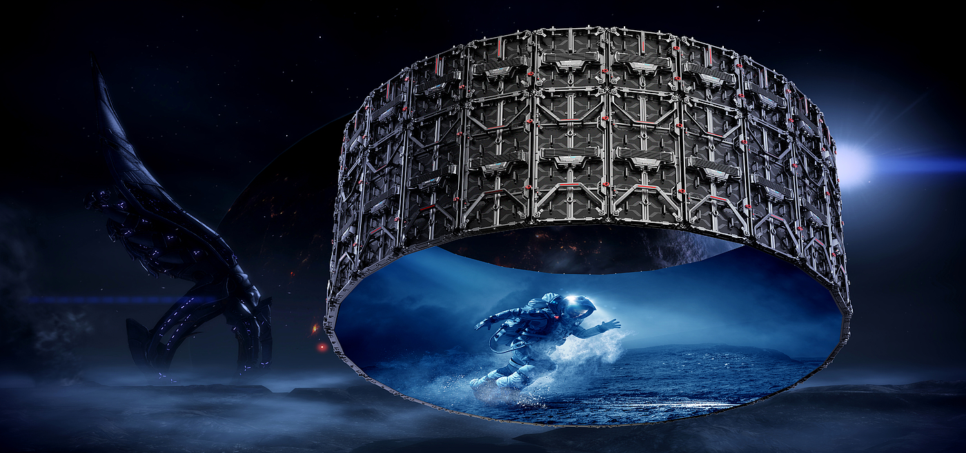 Alps LED screen，