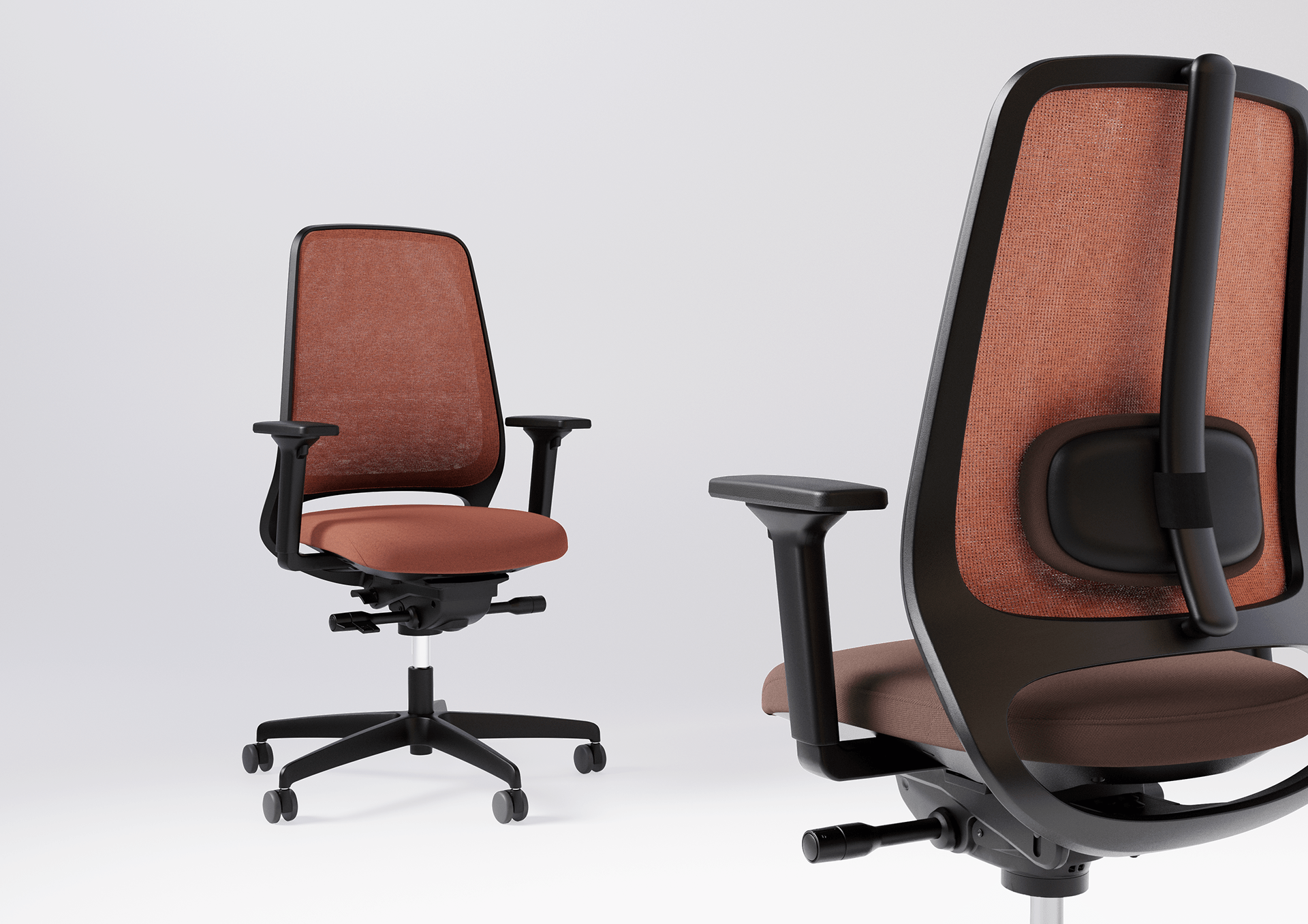 Swivel chair，Appearance design，product design，delicate，to work in an office，environment protection，