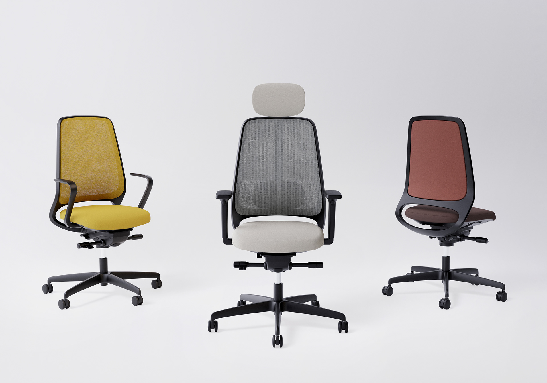Swivel chair，Appearance design，product design，delicate，to work in an office，environment protection，