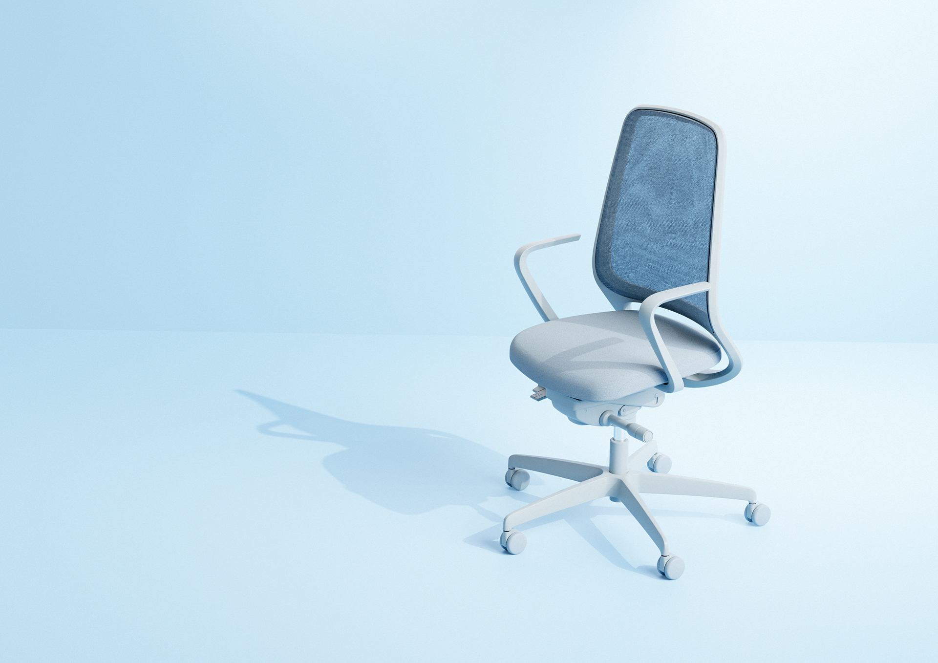 Swivel chair，Appearance design，product design，delicate，to work in an office，environment protection，