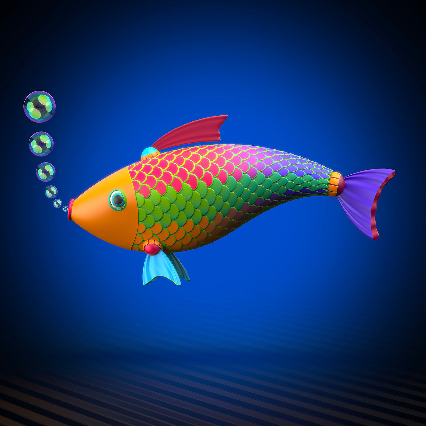 Creative design，Appearance design，delicate，fish，chicken，Picture CGI，