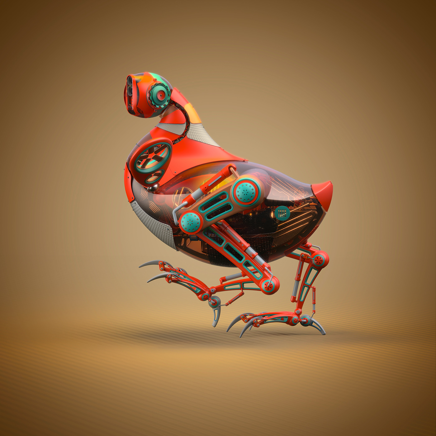 Creative design，Appearance design，delicate，fish，chicken，Picture CGI，