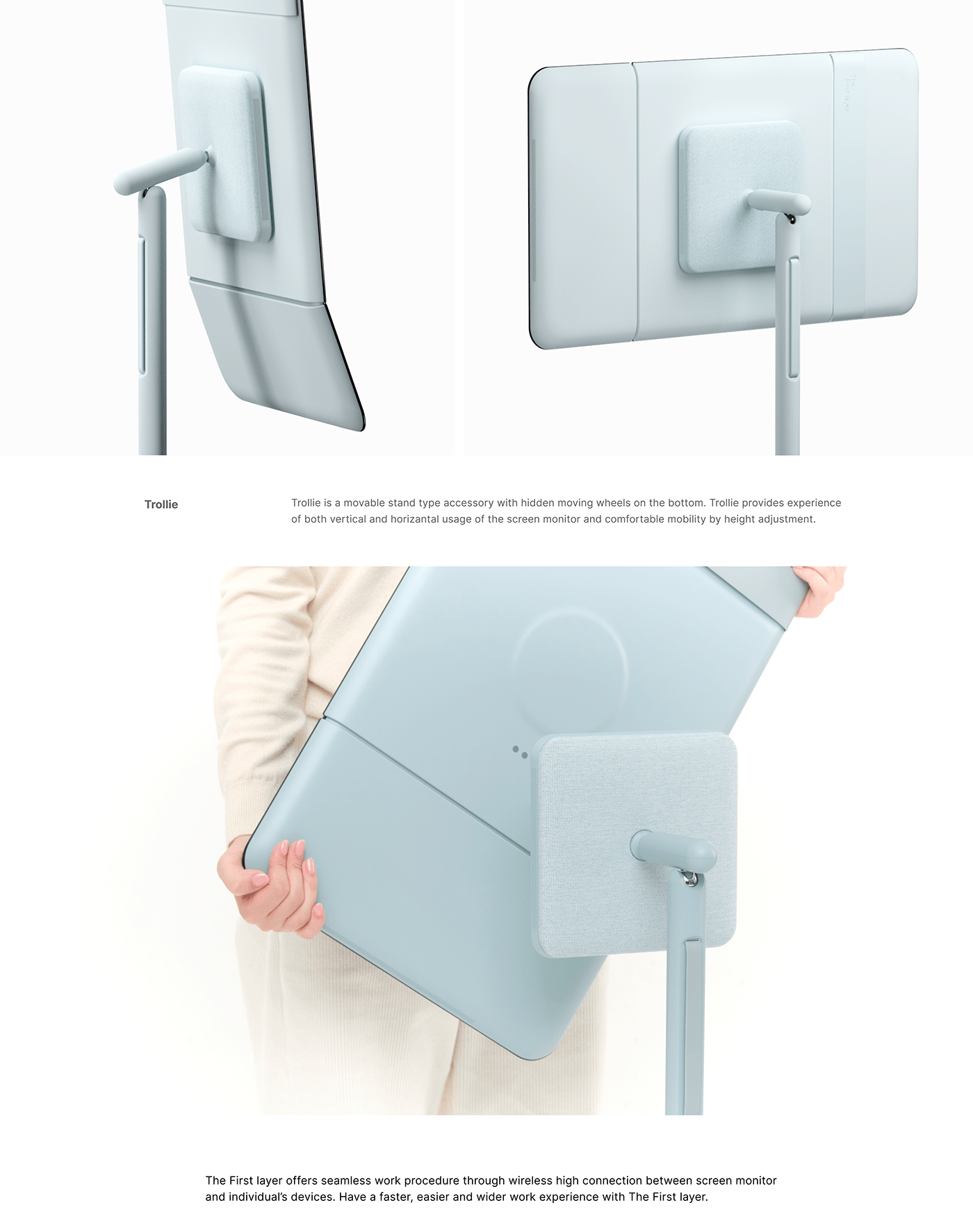 monitor，to work in an office，Appearance design，future，product design，