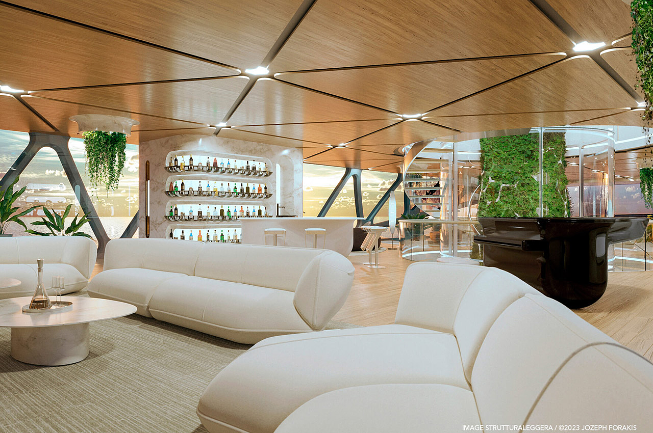 yacht，Appearance design，Cool，future，