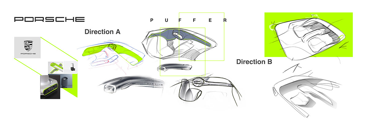 Ubee ，Automotive interior，modelling，