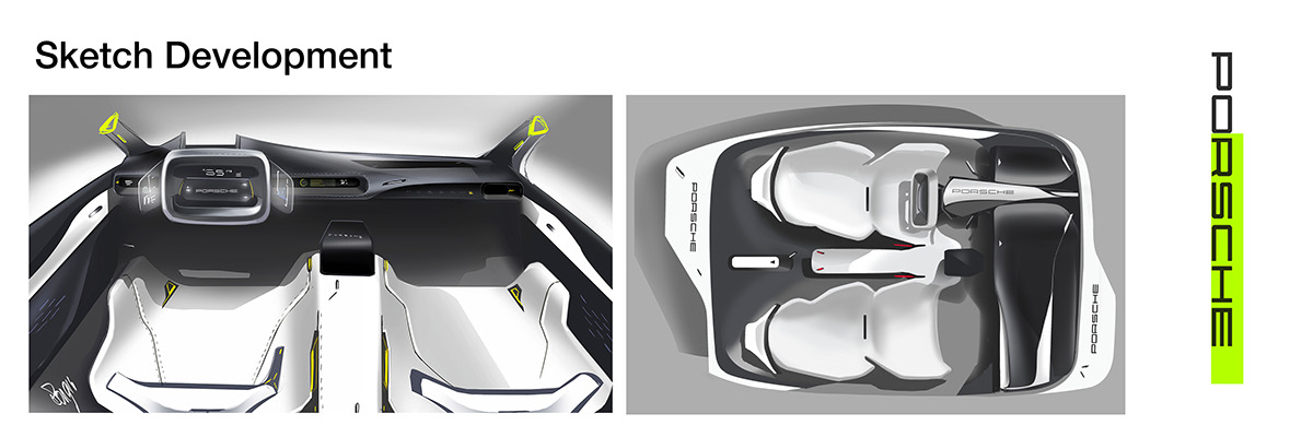 Ubee ，Automotive interior，modelling，