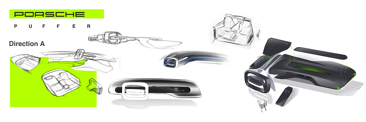 Ubee ，Automotive interior，modelling，