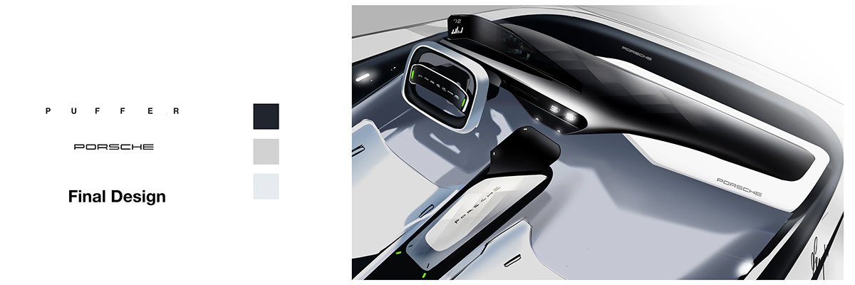 Ubee ，Automotive interior，modelling，