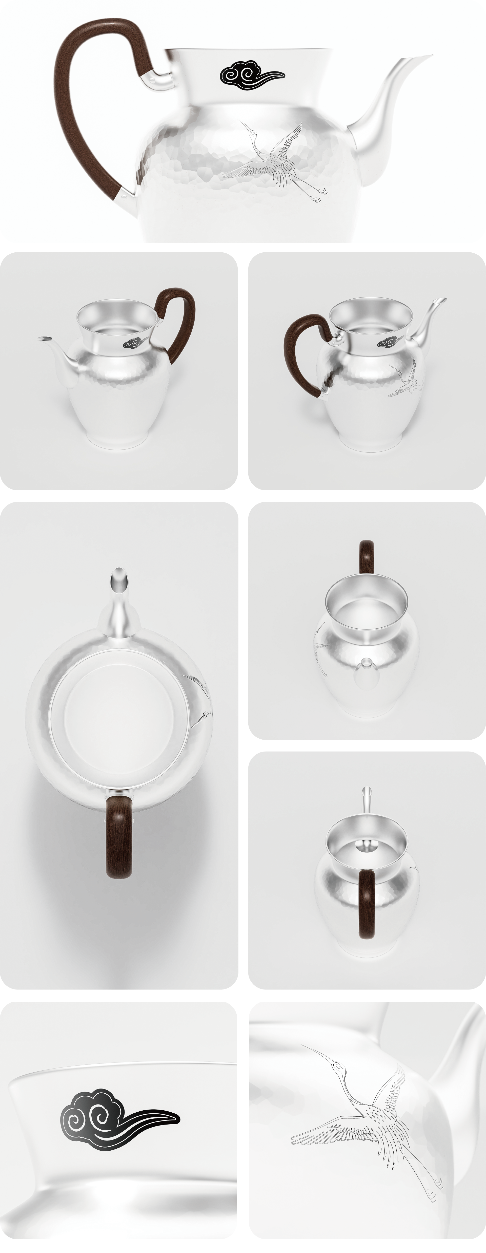 silver，fair cup，Black copper goes silver，bitter cups，handicraft，