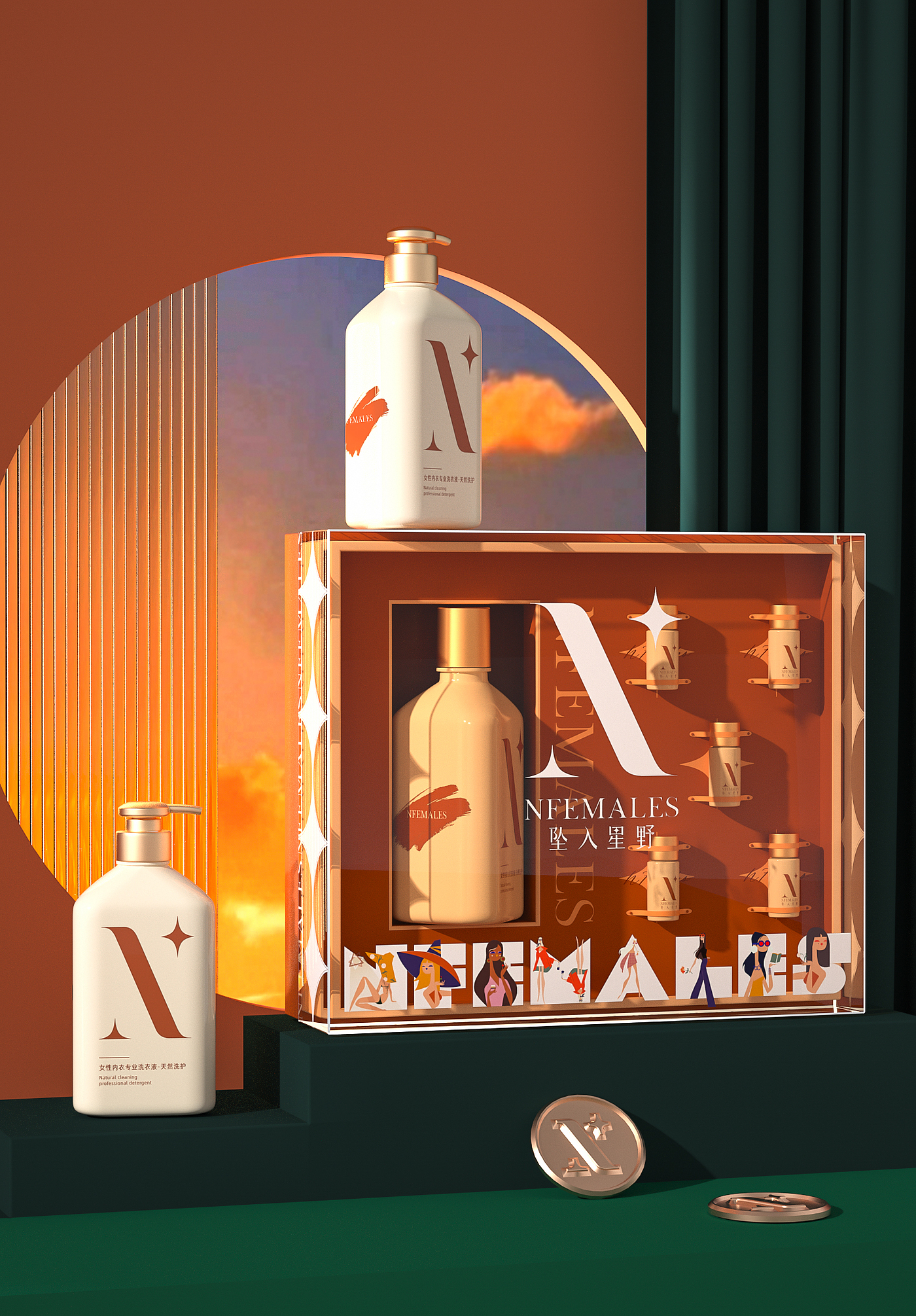 packing design，Creations differ，Product modeling design，Gift box design，Fast-selling packaging，Wash and protect packaging design，packing，Cultural and creative product design，