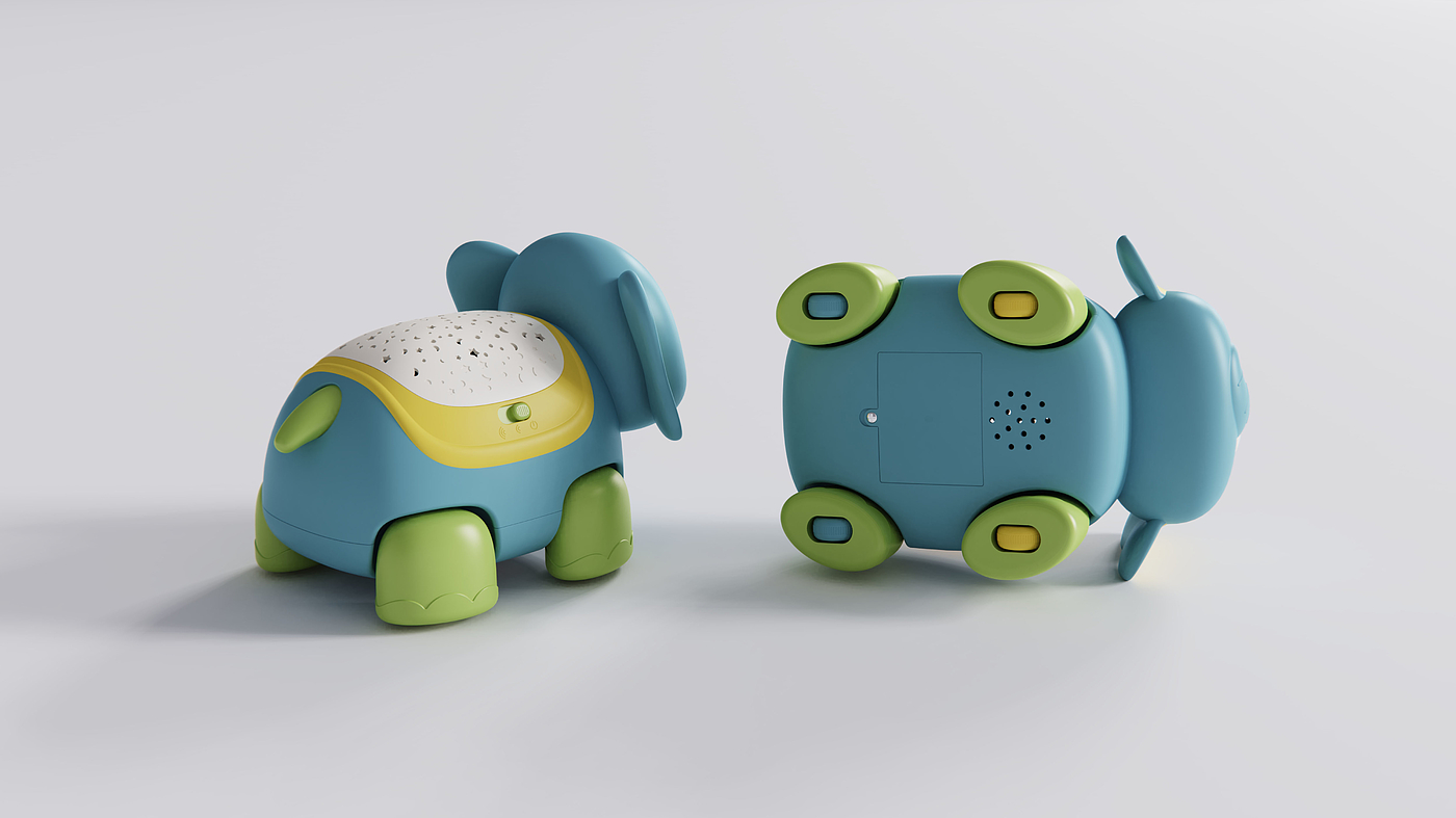 Learn to Climb Toy Elephant，