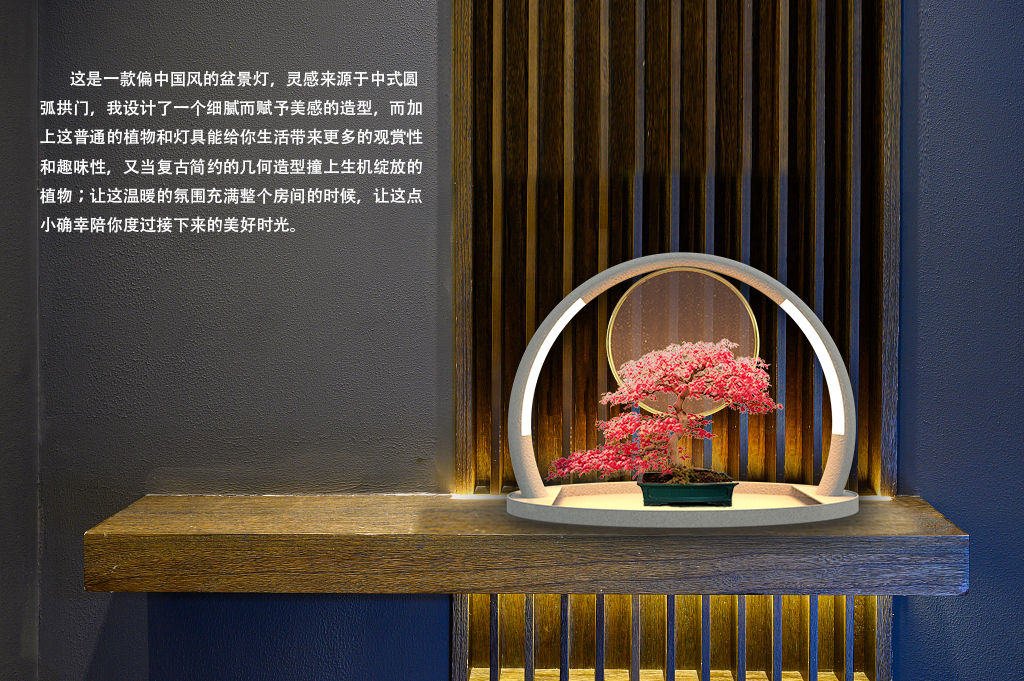 lamp，decorate，Bonsai ornaments，Chinese style，lighting，
