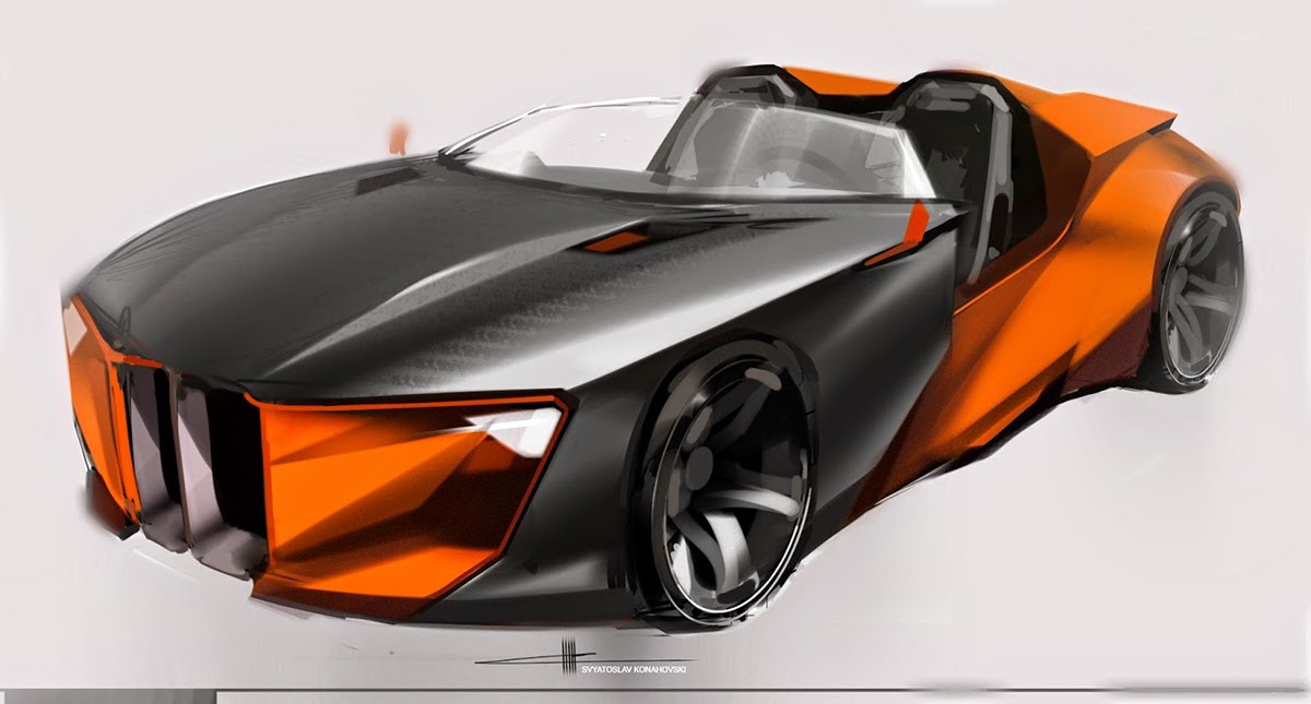 Hand drawn，automobile，practice，