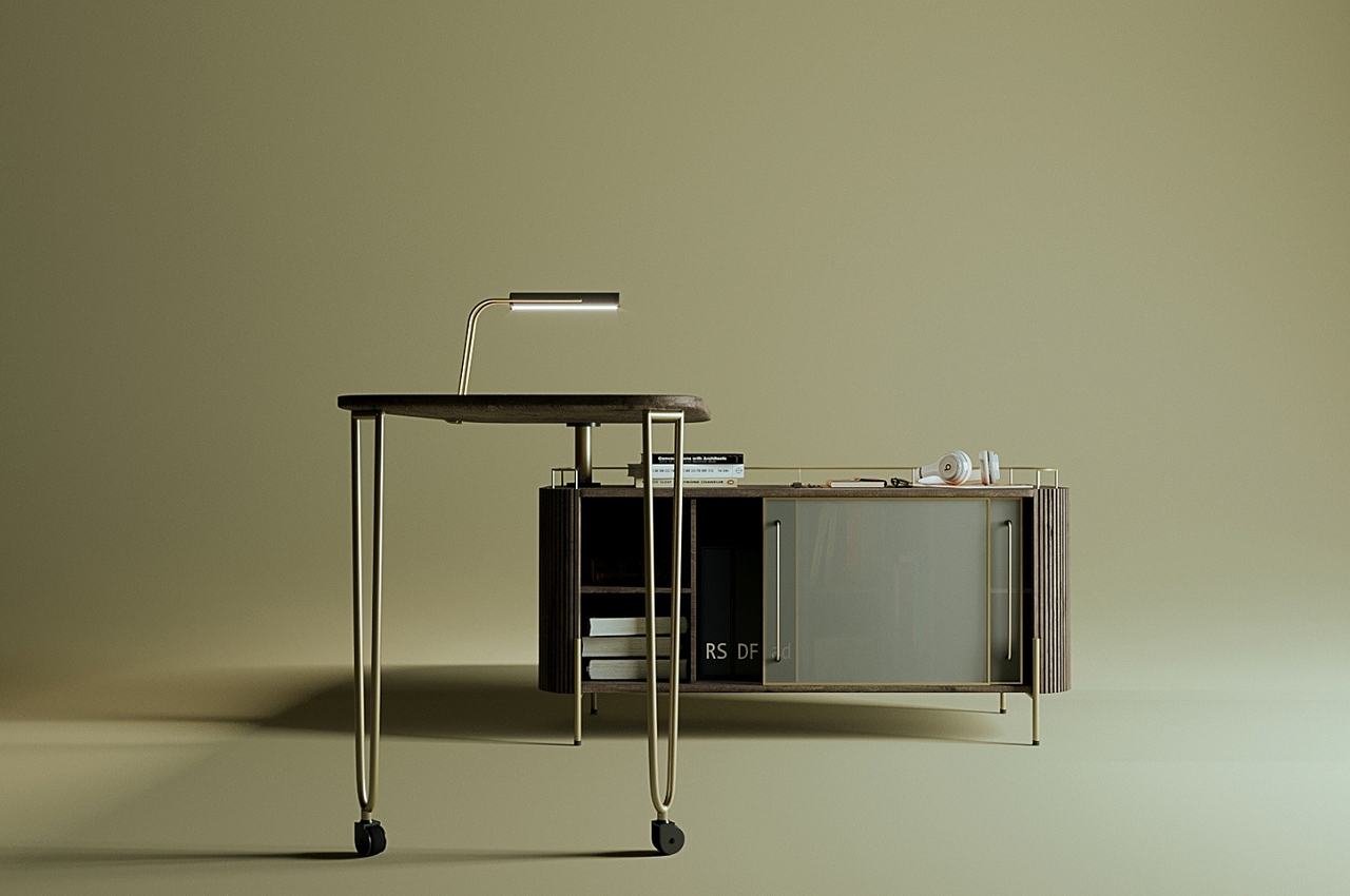 Table，conceptual design，furniture design ，The Route Table，