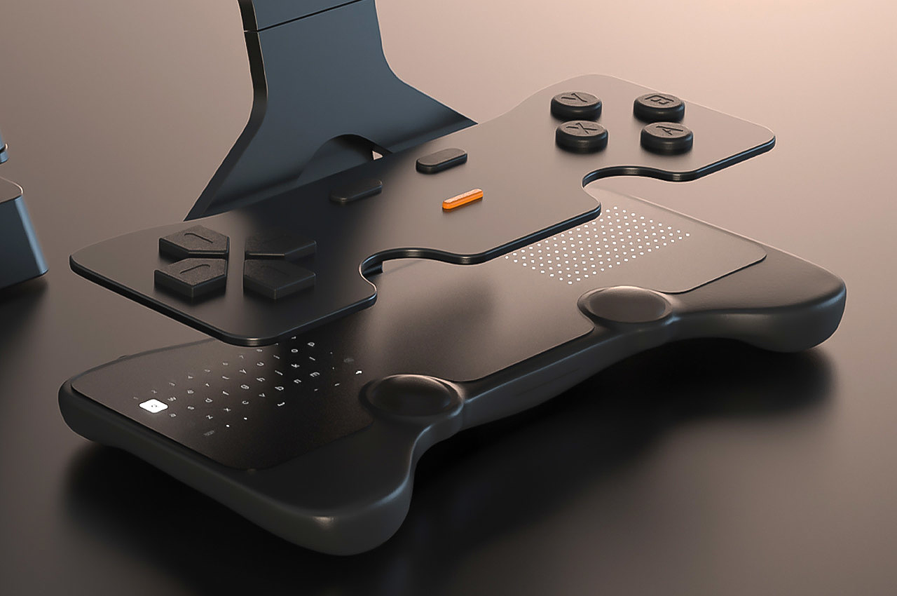 Game controller，PhoCo，Pocket controller，Aryan Vijay，product design，Game assist，