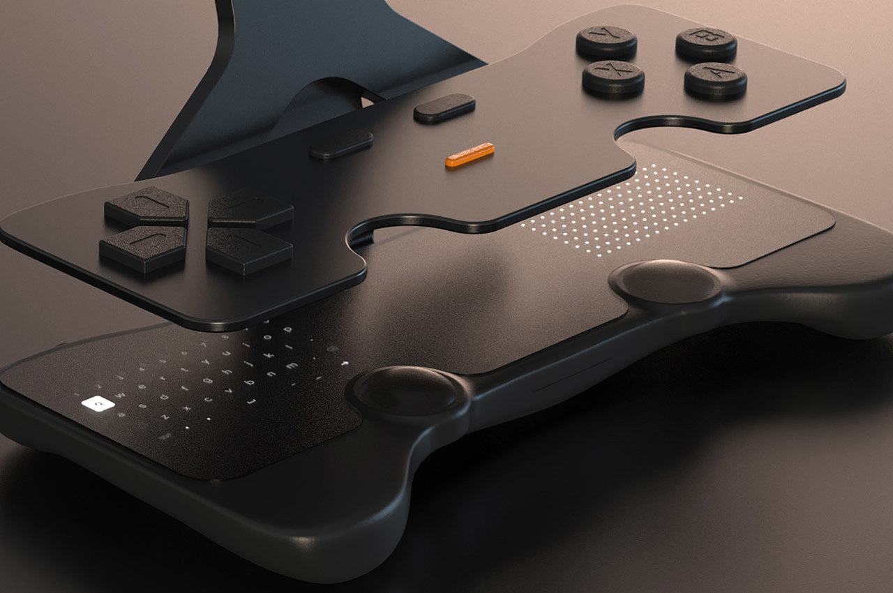 Game controller，PhoCo，Pocket controller，Aryan Vijay，product design，Game assist，