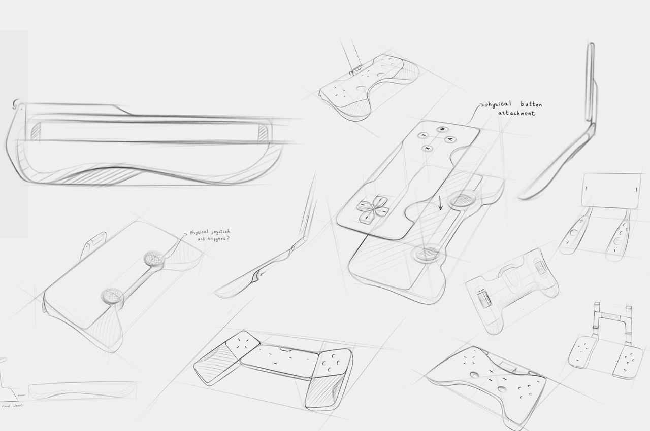Game controller，PhoCo，Pocket controller，Aryan Vijay，product design，Game assist，