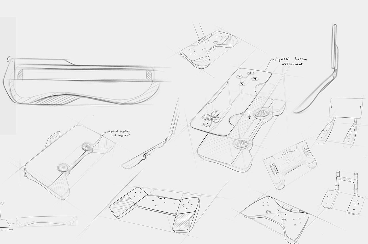 Game controller，PhoCo，Pocket controller，Aryan Vijay，product design，Game assist，