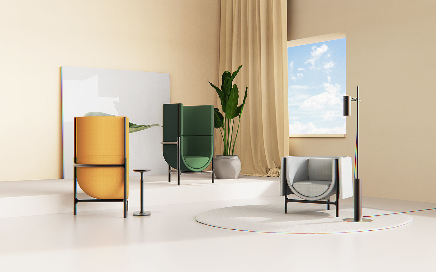 U，sofa，chair，furniture，product design，