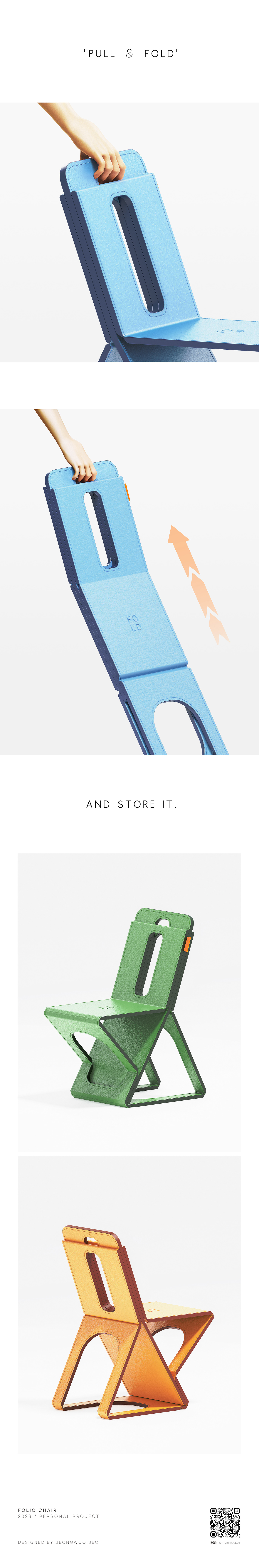 chair，furniture，furniture design ，product design，industrial design，Folio，