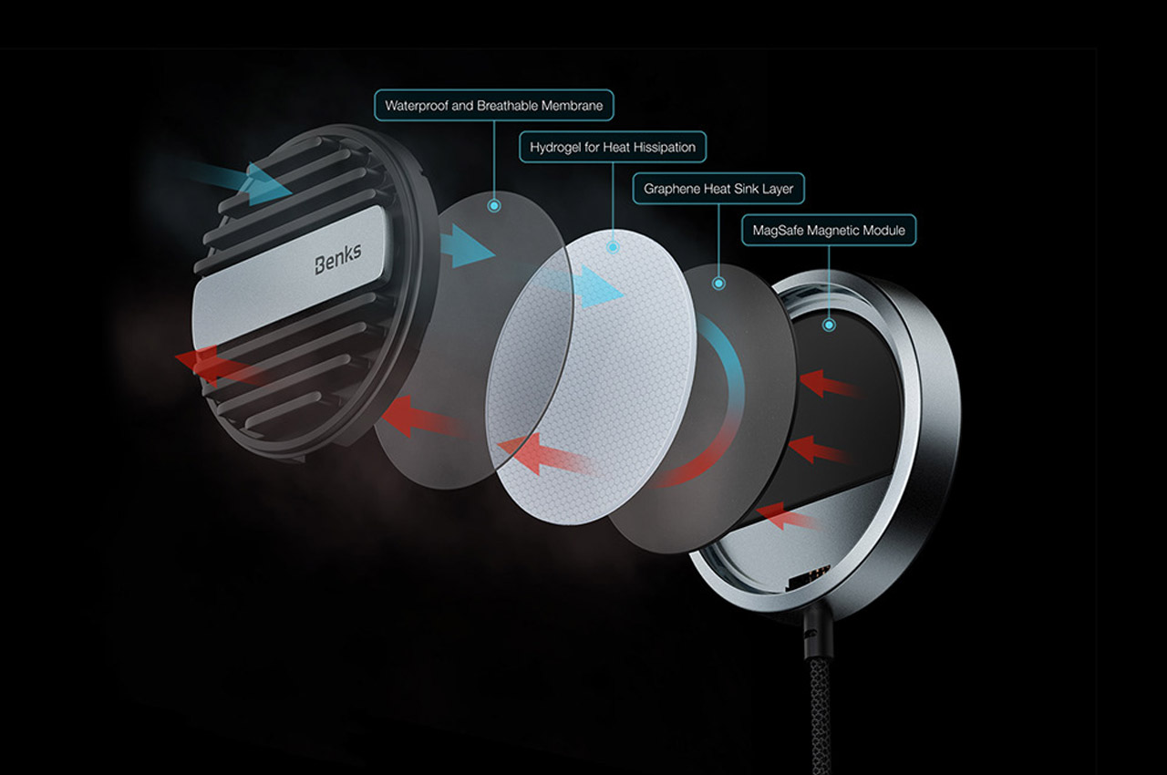 Apple，MagSafe，wireless charger ，Ice Speed Freezemat，science and technology，