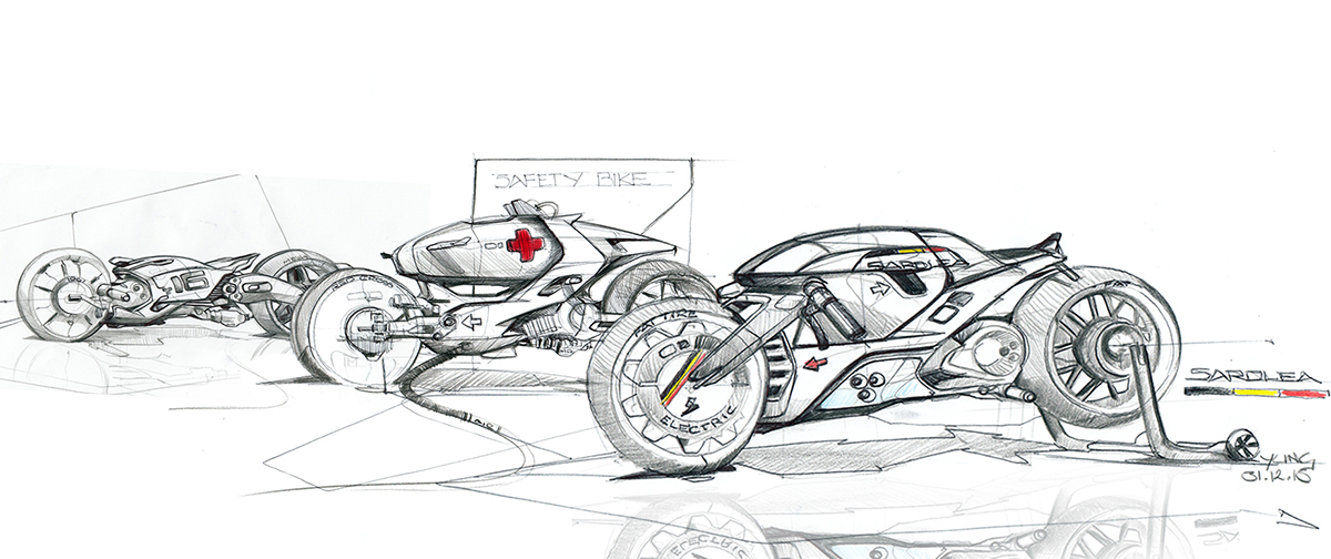 PEUGEOT 905 e，Automatic design，draft，