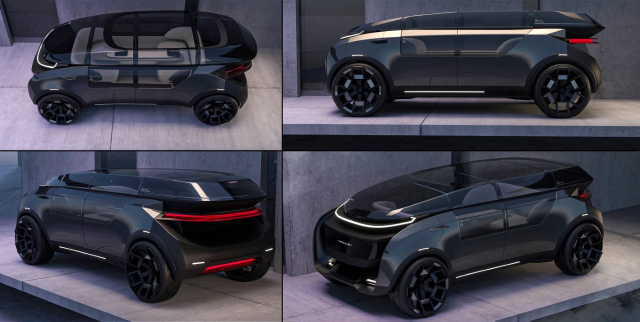 vehicle，automobile，Automobile design，New energy vehicle，Fully automatic driving car，DKM 2.0，