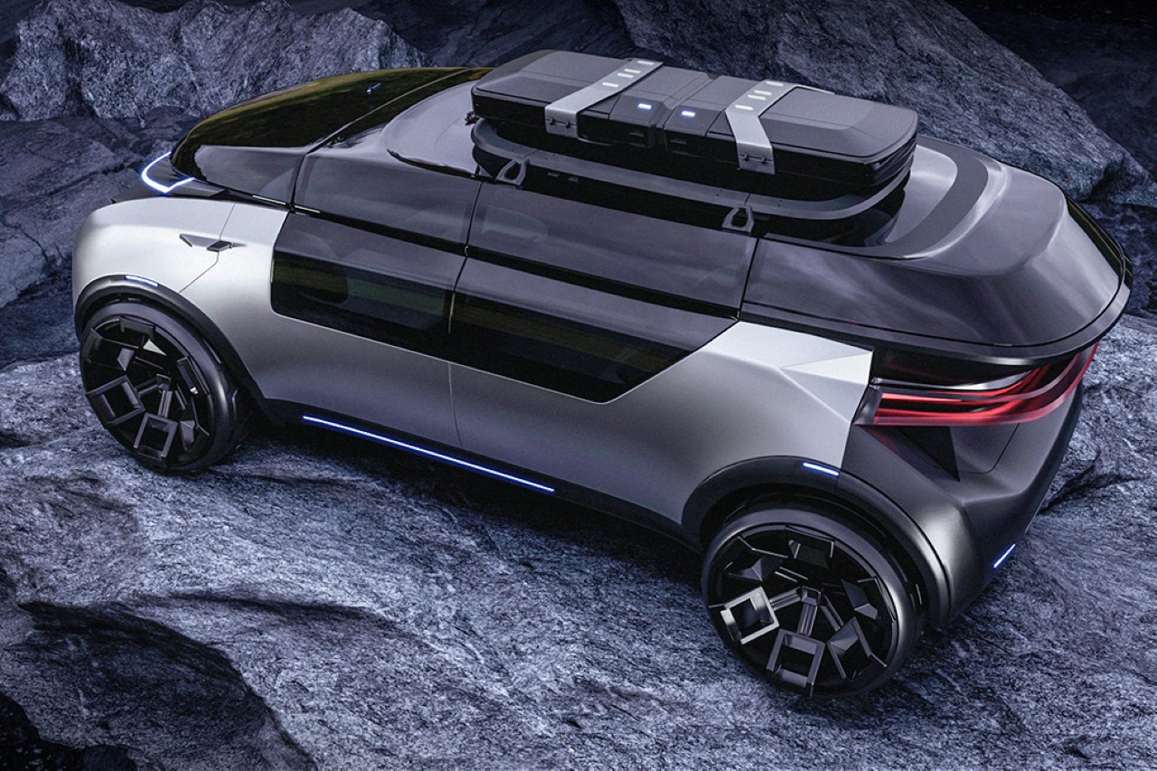 vehicle，automobile，Automobile design，New energy vehicle，Fully automatic driving car，DKM 2.0，