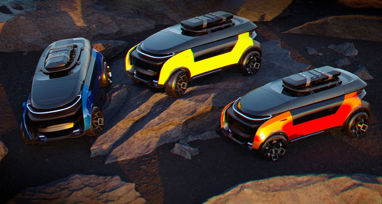 vehicle，automobile，Automobile design，New energy vehicle，Fully automatic driving car，DKM 2.0，