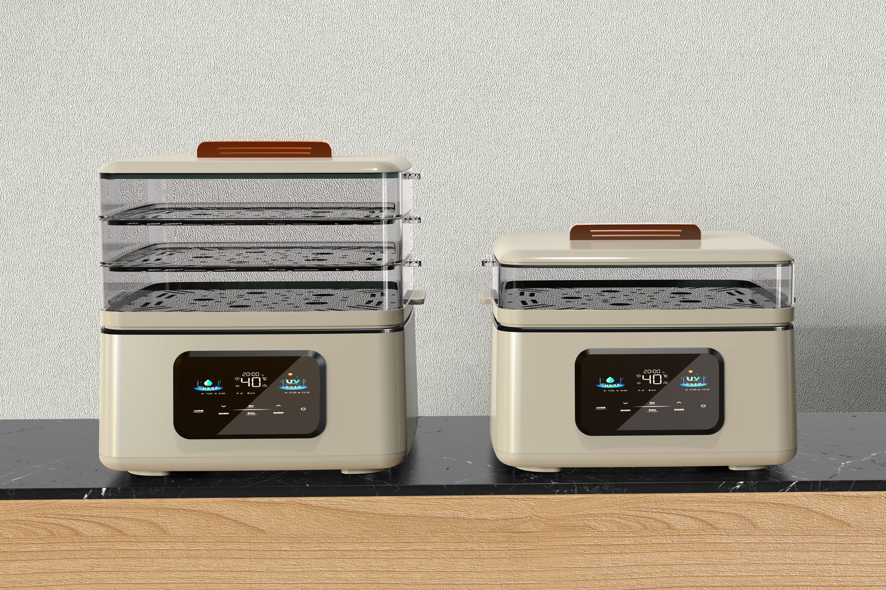 Steam pot，small home appliances，household electrical appliances，product design，product，Household Electric Appliances，Kitchen appliances，