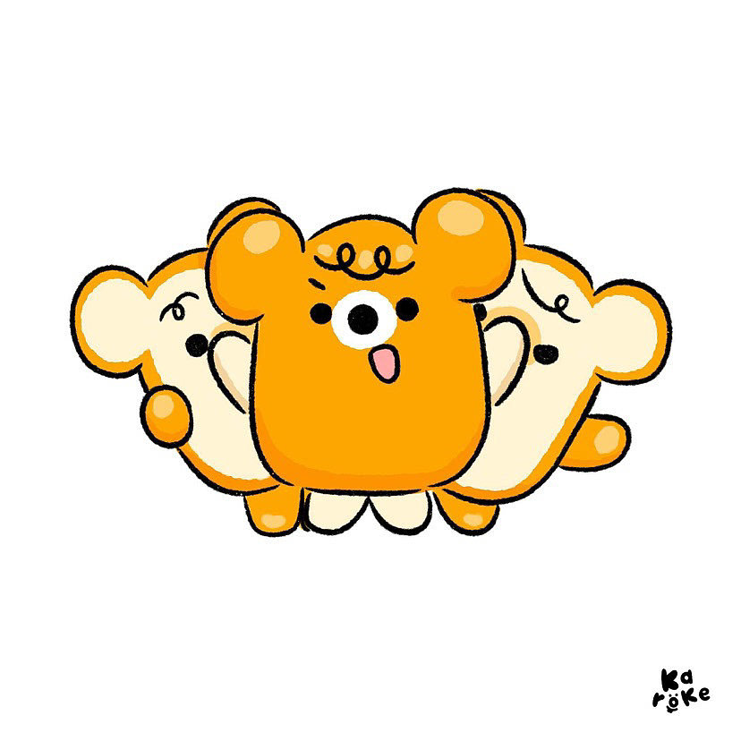 Teddy Bread，人物设计，产品设计，3d建模，