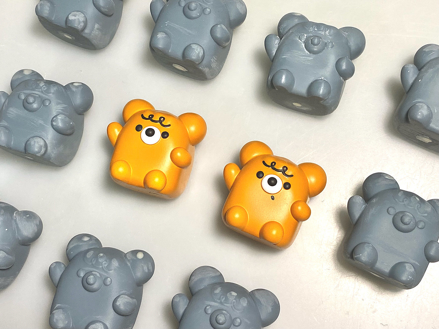 Teddy Bread，Character design，product design，3D modeling，