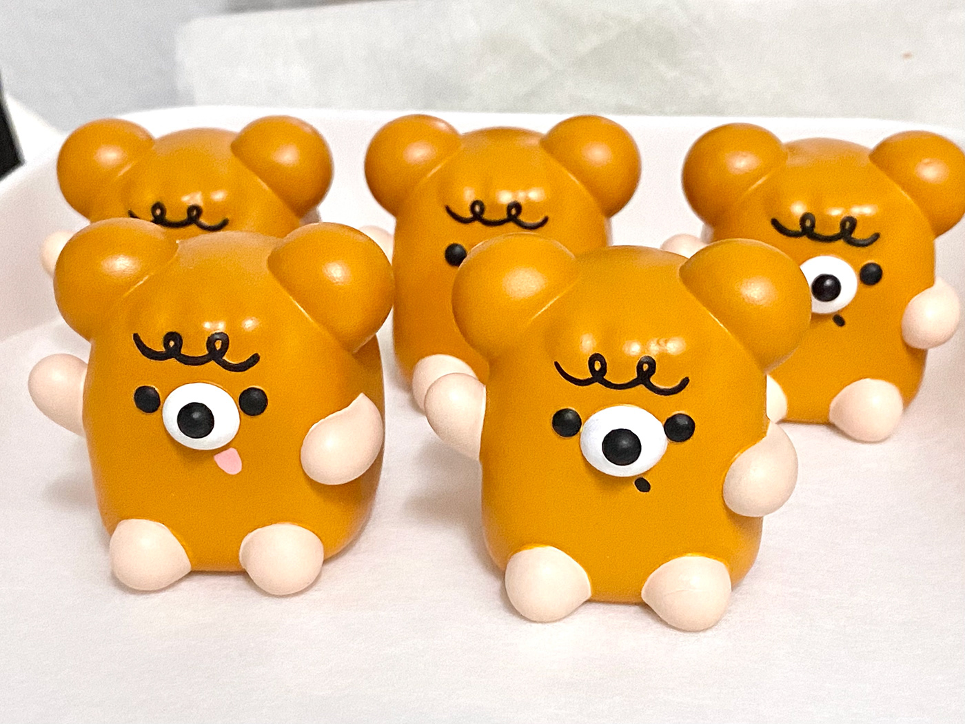 Teddy Bread，Character design，product design，3D modeling，