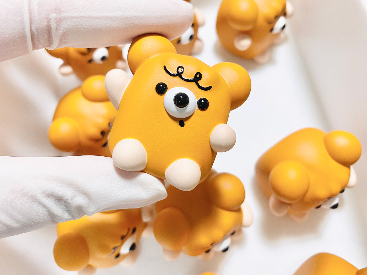 Teddy Bread，Character design，product design，3D modeling，