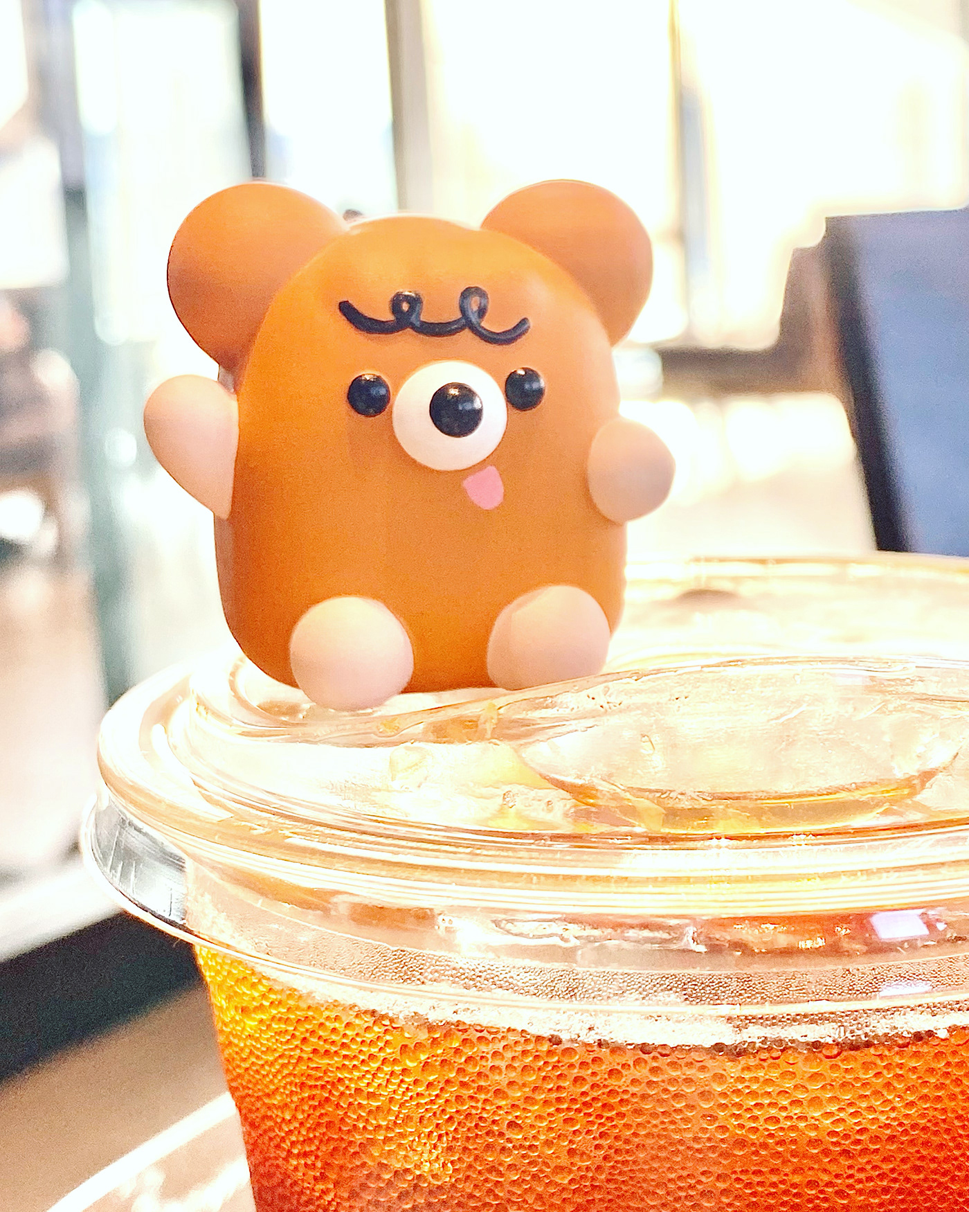 Teddy Bread，Character design，product design，3D modeling，