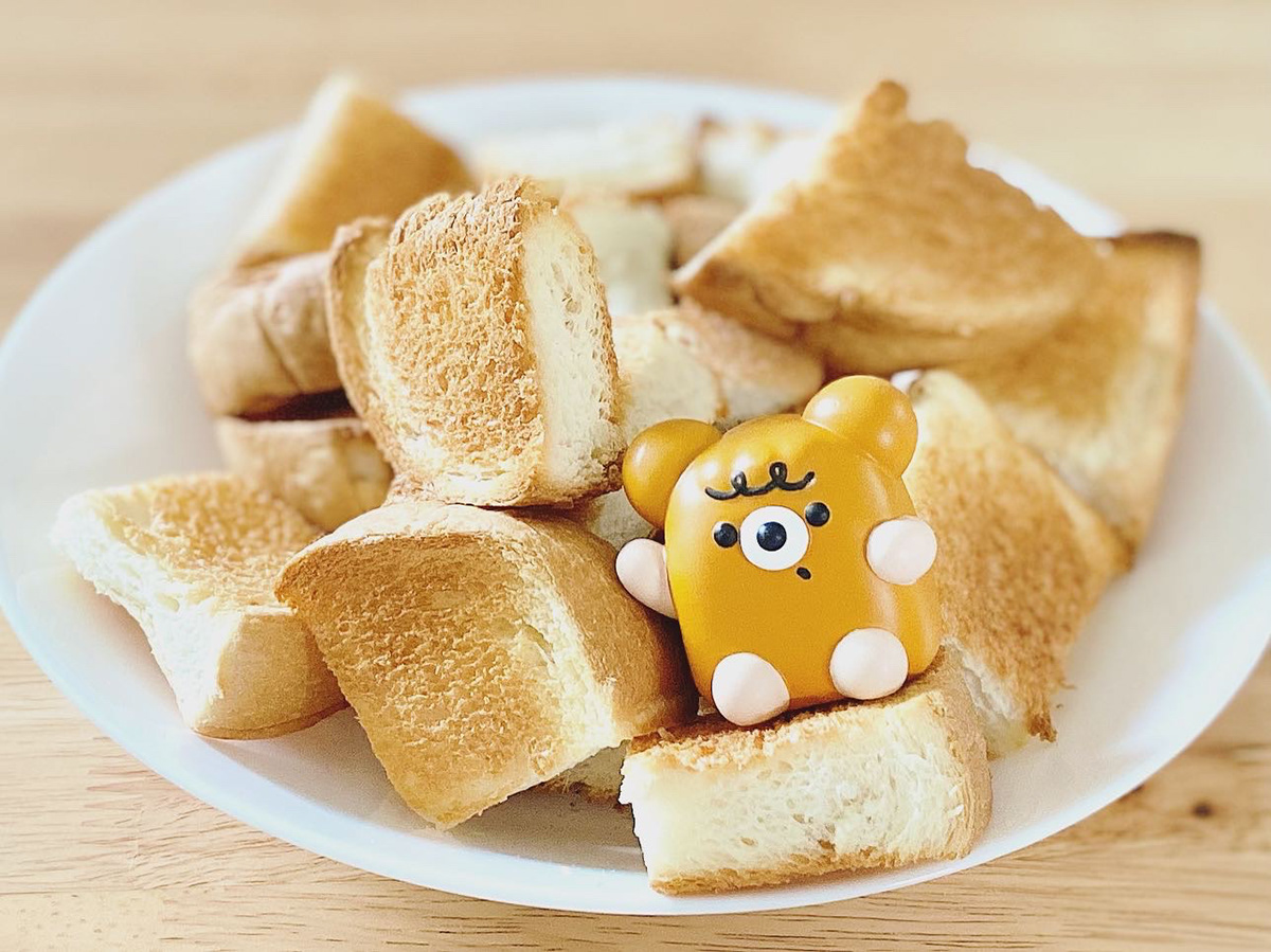 Teddy Bread，Character design，product design，3D modeling，
