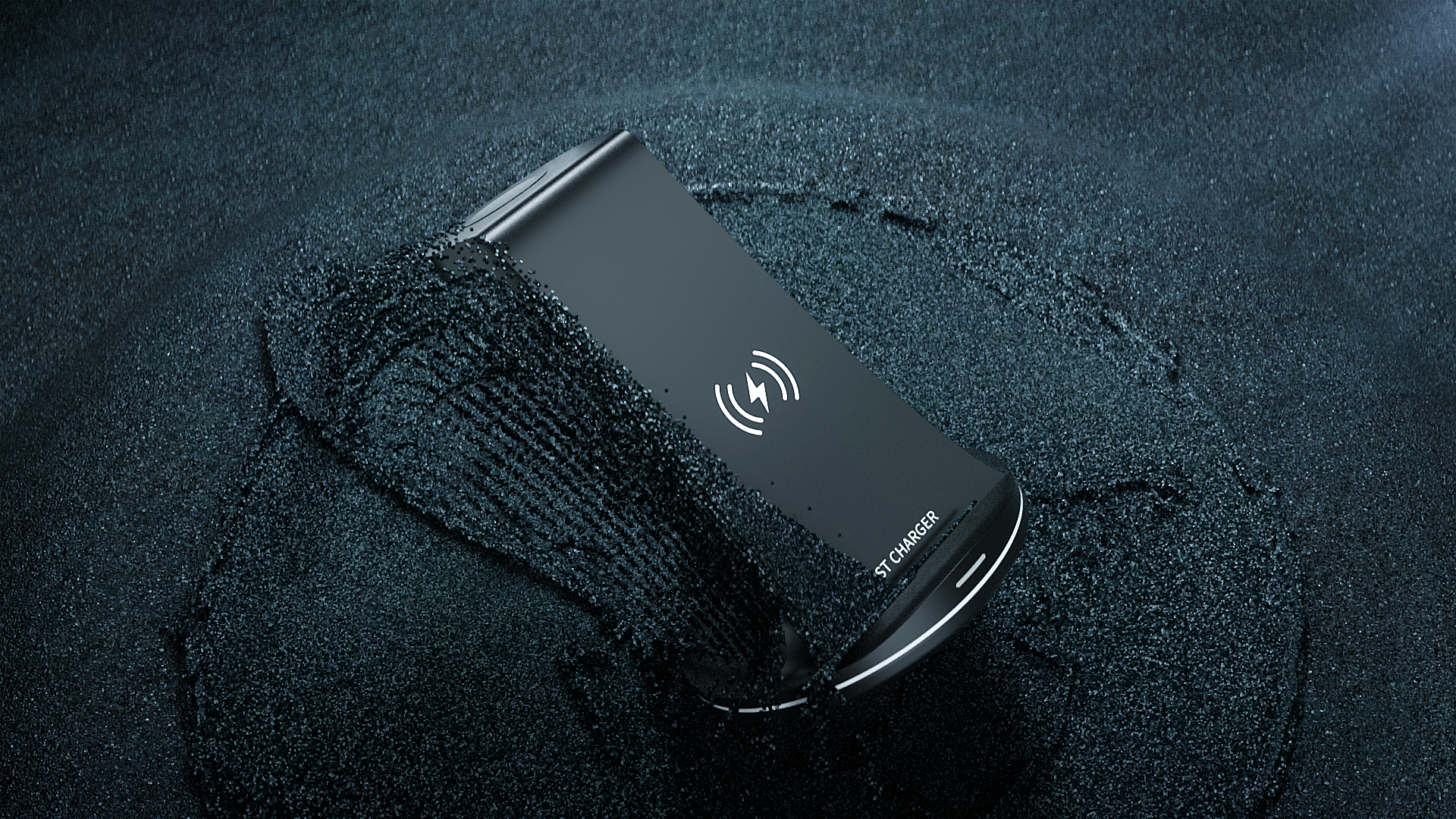 Wireless charging，Product video，Product animation，dynamic design ，CG video，