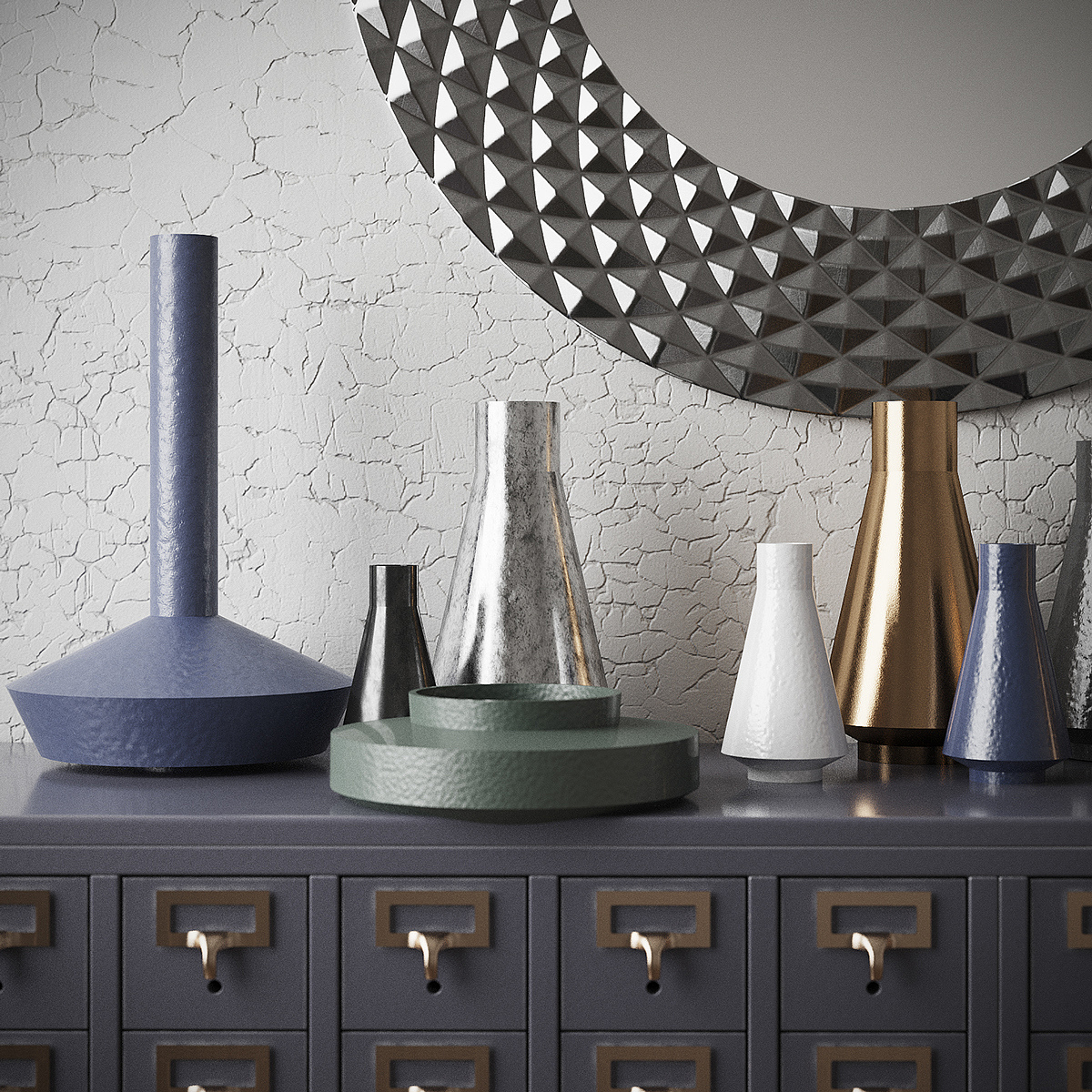 Home Furnishing，furniture，Metal，Ornaments，ornament，