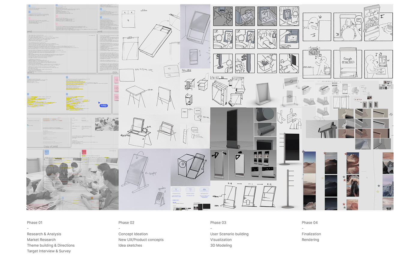 conceptual design，Appearance design，display，