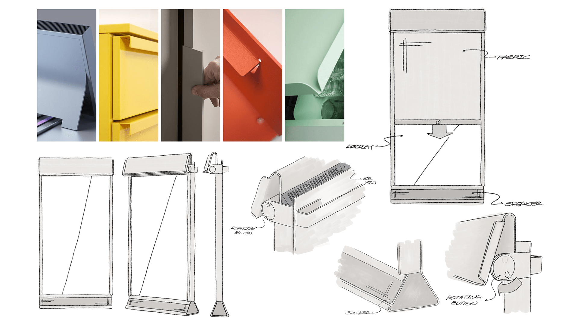 conceptual design，Appearance design，display，