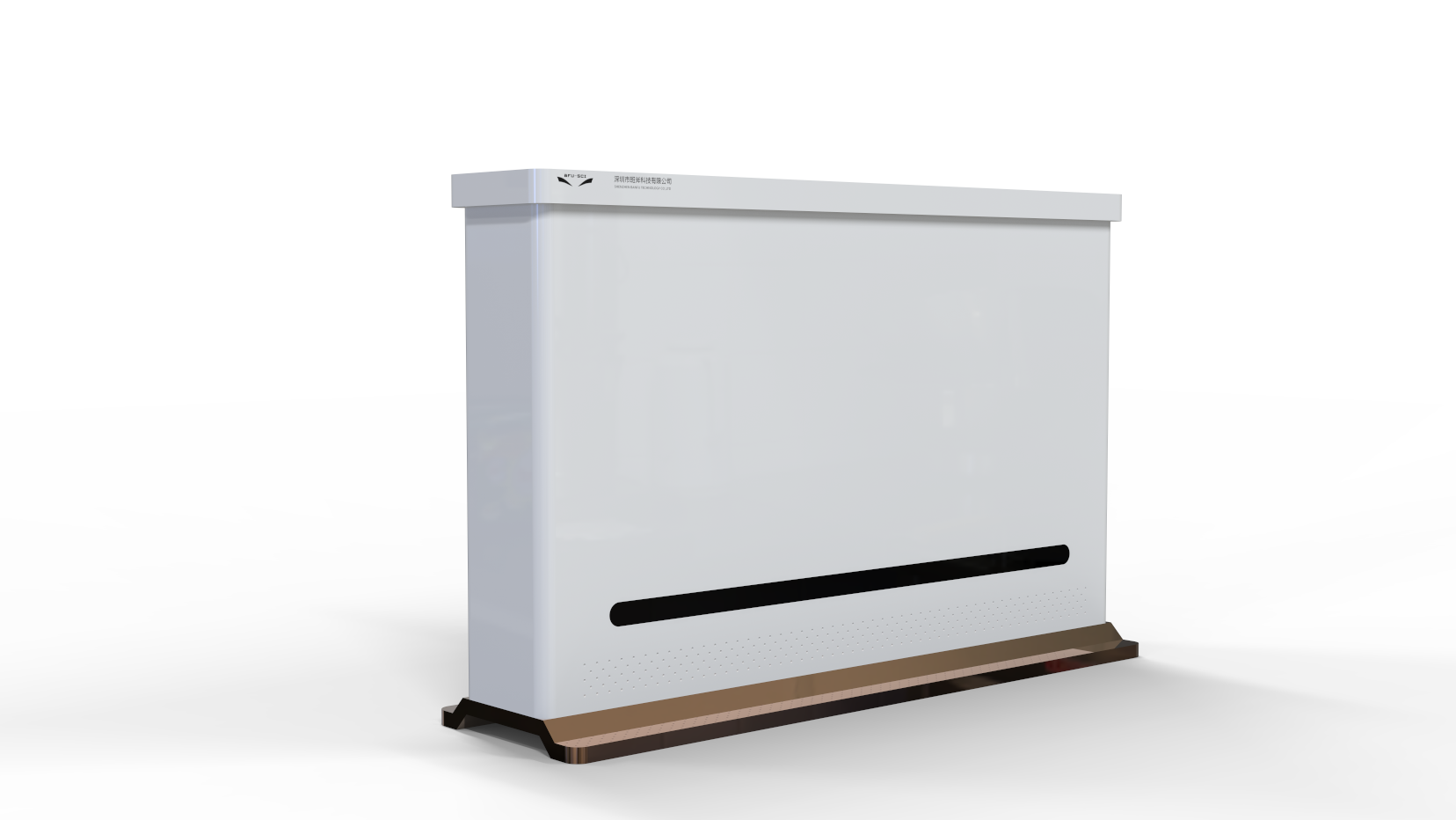 Outdoor advertising machine，Mechanical lifting，Mechanical slide rail，Vertical expansion，