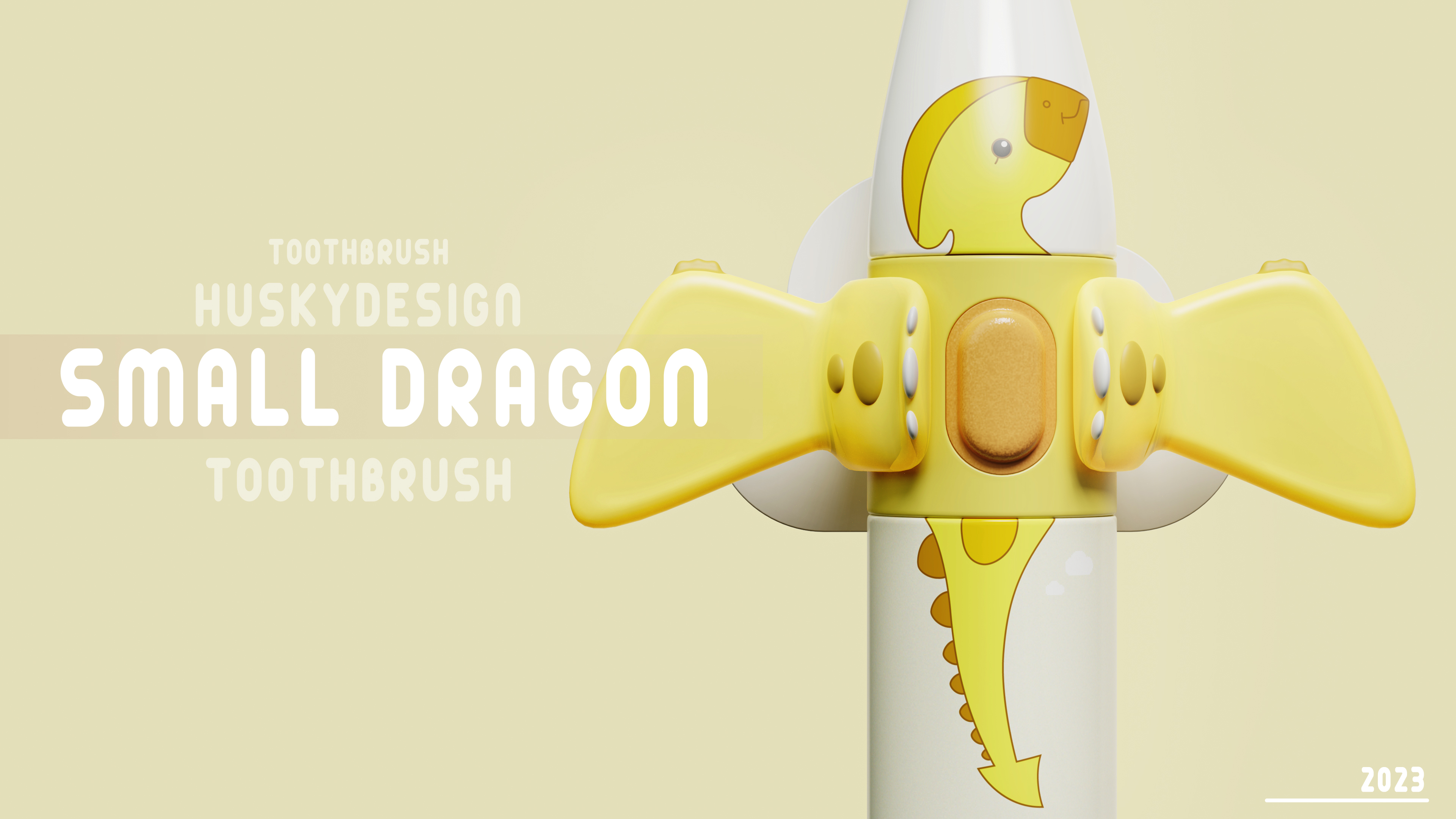Children's toothbrush，Little Flying Dragon，Children's products，