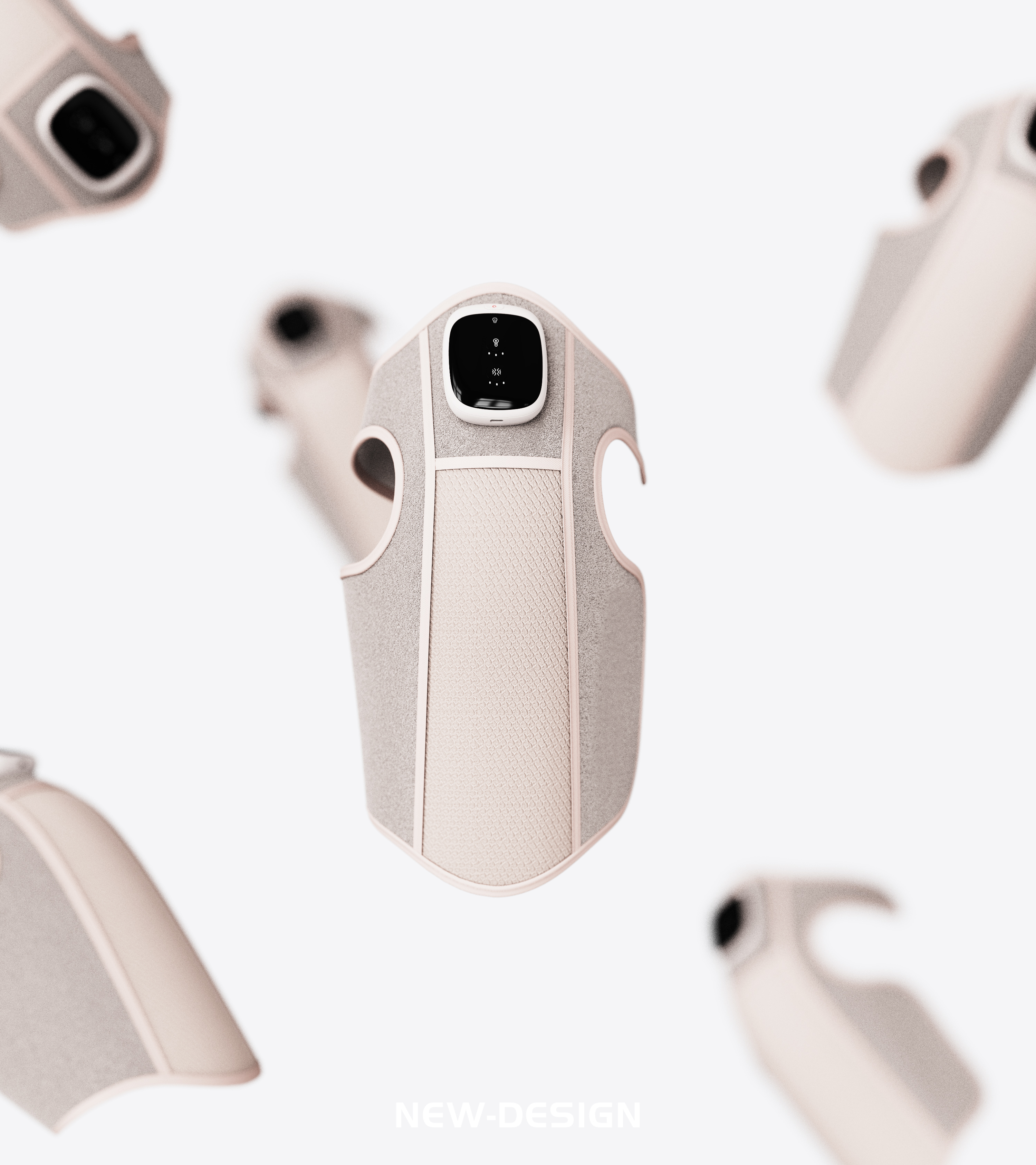 Flexible material，Knee pad massage，Traditional Chinese Medicine Health Care，Nursing care，industrial design，product design，