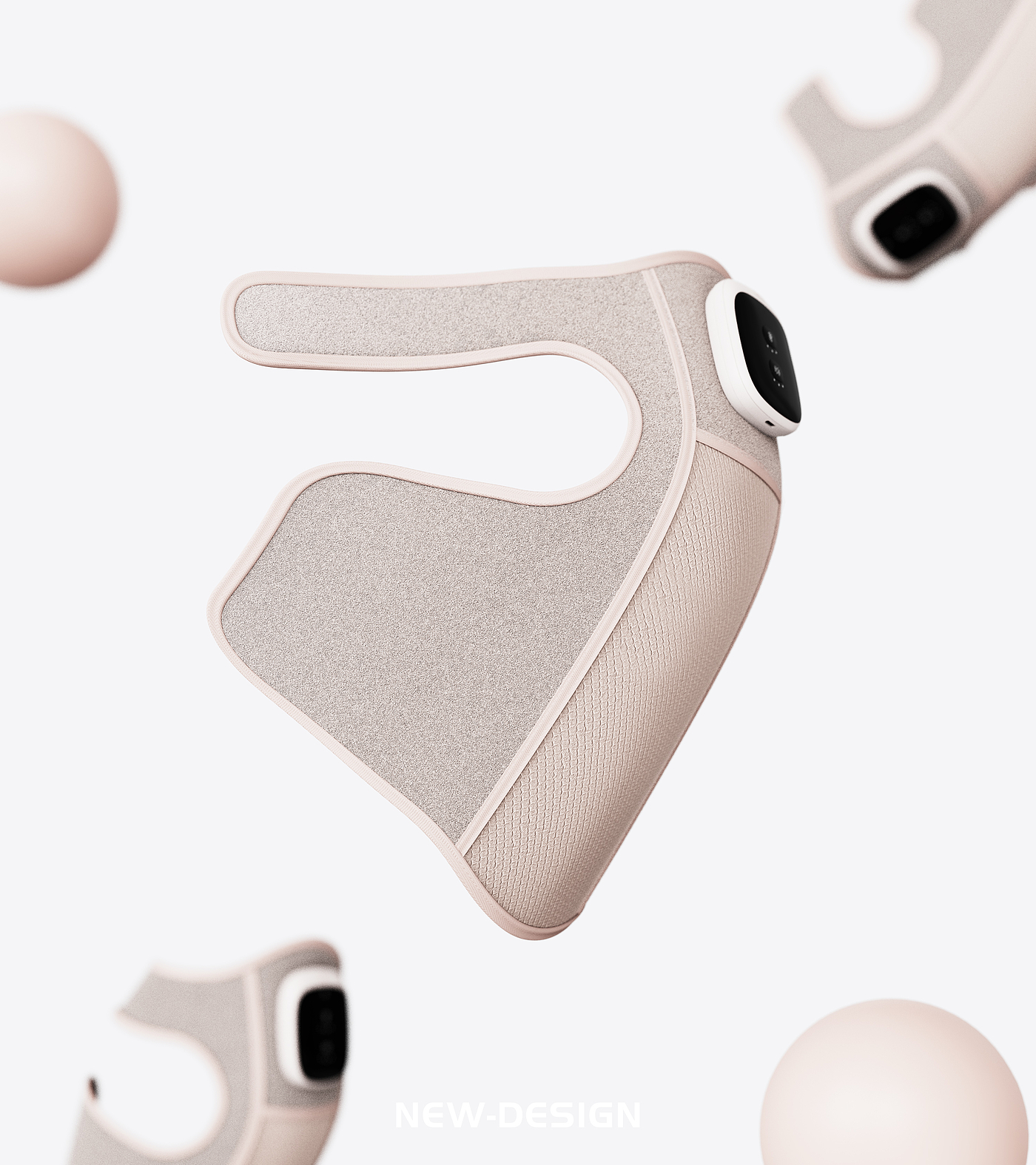 Flexible material，Knee pad massage，Traditional Chinese Medicine Health Care，Nursing care，industrial design，product design，