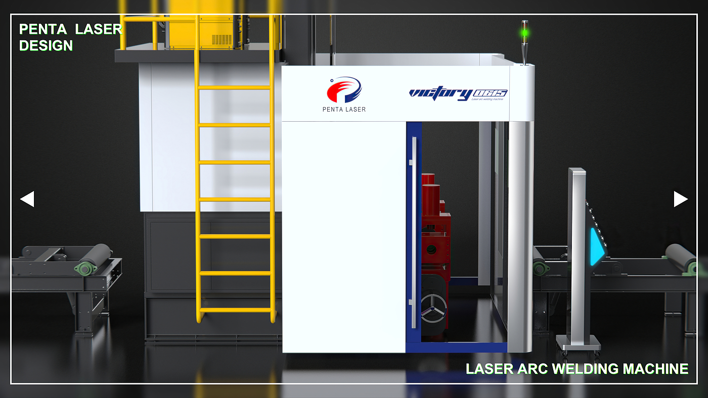 VICTORY0615 laser arc composite welding machine，