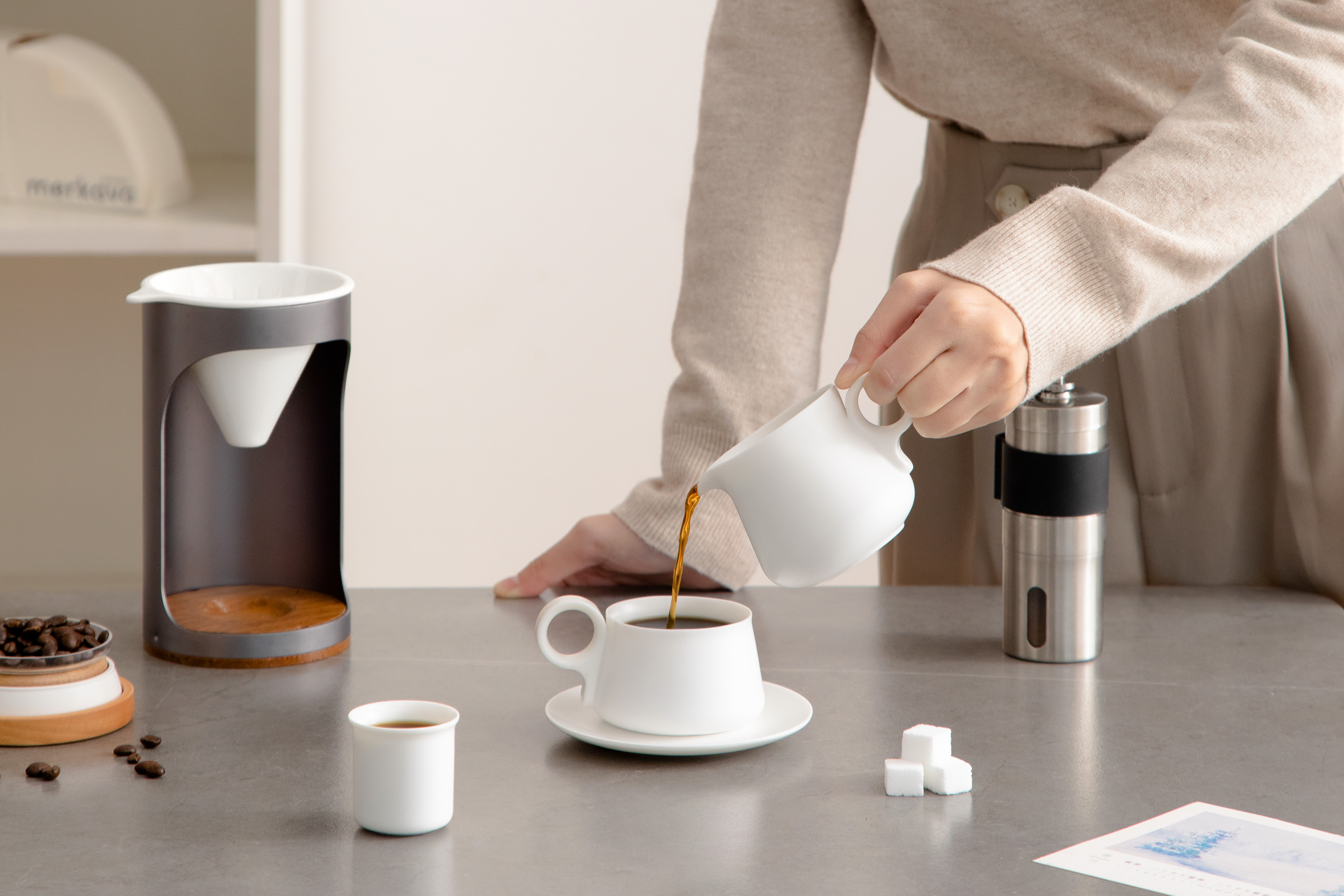 Coffee，Make coffee by hand，Filter rack，coffee service，Gift giving，Simplicity，